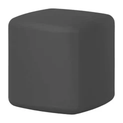 Charcoal Grey Pouf - South Shore