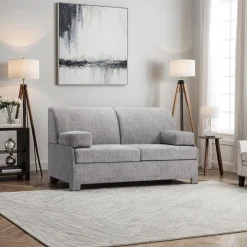 Compact Sleeper Sofa - Dark Grey