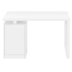 Computer desk - 3 drawers / wooden leg rectangular / left or right setup / fl - Monarch