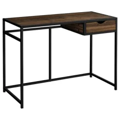 Computer desk - 1 storage drawer / metal frame - 42