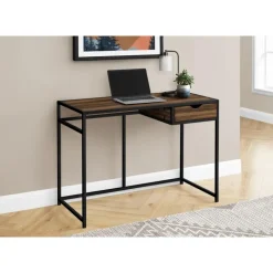 Computer desk - 1 storage drawer / metal frame - 42