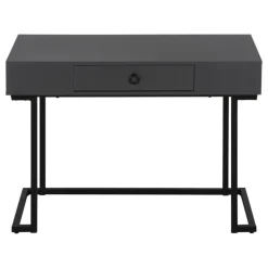 Computer desk - 1 storage drawer / metal base - 42