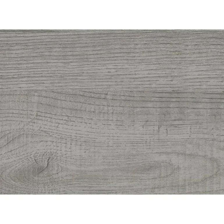 Computer desk - 2 storage drawers / recessed metal legs - 48"l - grey wood-lo - Monarch