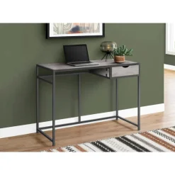 Computer desk - 1 storage drawer / metal frame - 42
