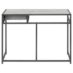 Computer desk - 1 storage drawer / metal frame - 42