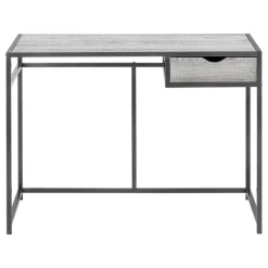 Computer desk - 1 storage drawer / metal frame - 42