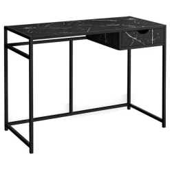 Computer desk - 1 storage drawer / metal frame - 42