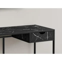 Computer desk - 1 storage drawer / metal frame - 42