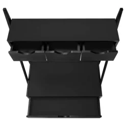 Computer desk - 2 tiers / 4 storage drawers / ladder style - 32
