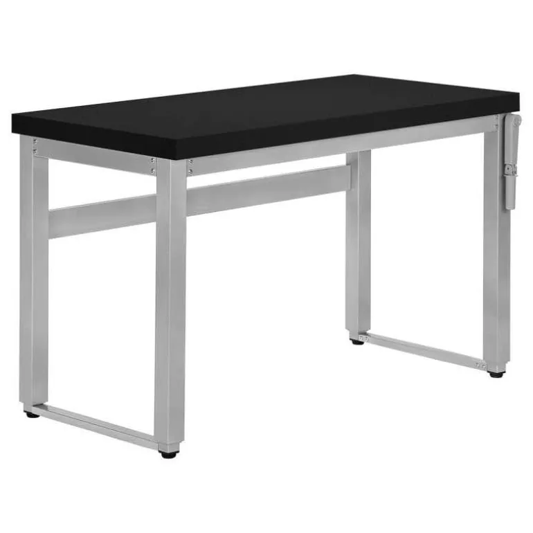Computer desk - adjustable height / standing desk / thick table top - 48"l x - Monarch