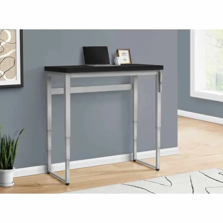 Computer desk - adjustable height / standing desk / thick table top - 48"l x - Monarch