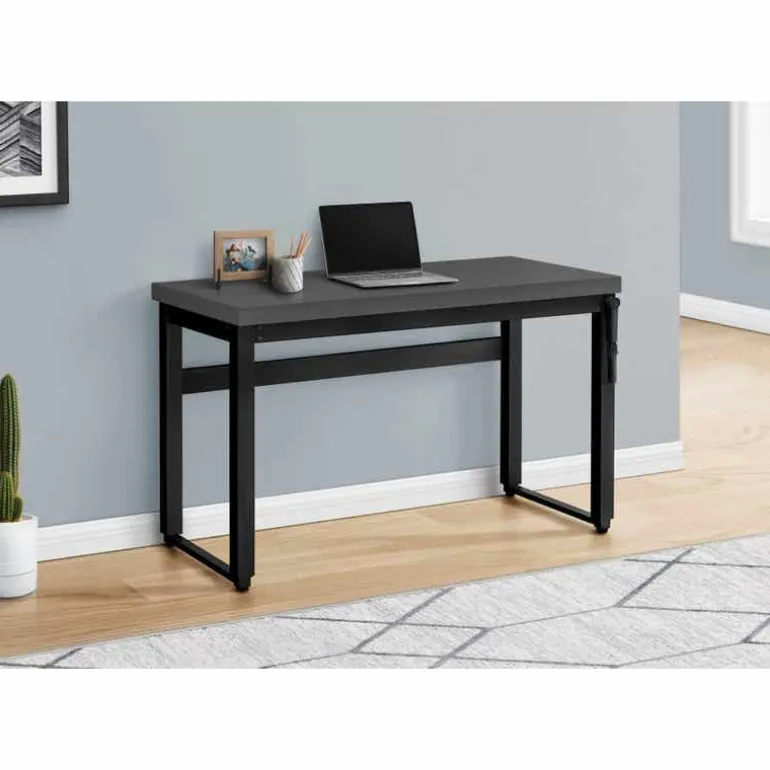 Computer desk - adjustable height / standing desk / thick table top - 48"l x - Monarch