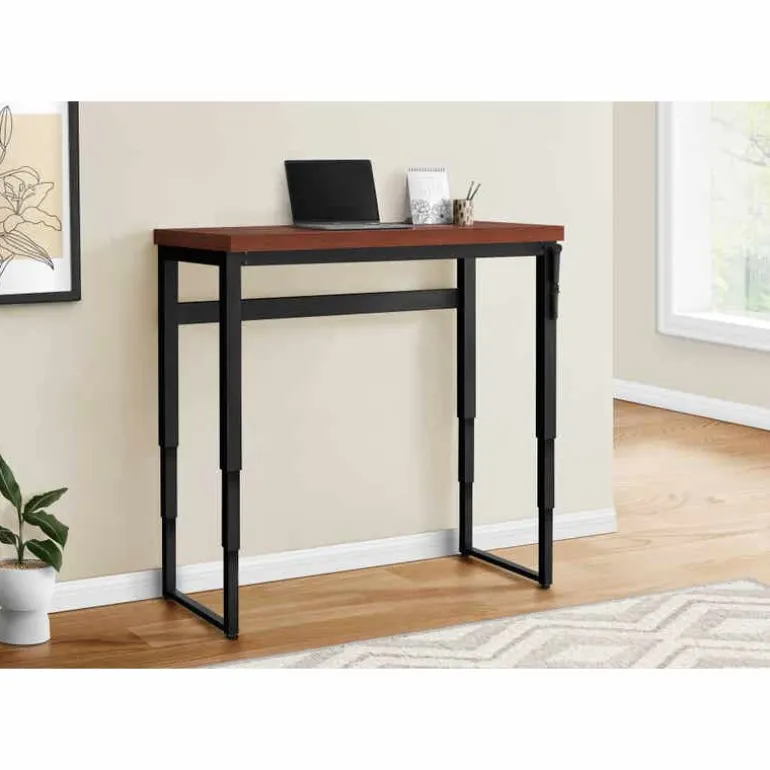 Computer desk - adjustable height / standing desk / thick table top - 48"l x - Monarch