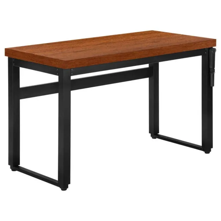 Computer desk - adjustable height / standing desk / thick table top - 48"l x - Monarch