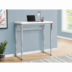 Computer desk - adjustable height / standing desk / thick table top - 48