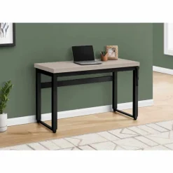 Computer desk - adjustable height / standing desk / thick table top - 48"l x - Monarch