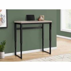 Computer desk - adjustable height / standing desk / thick table top - 48"l x - Monarch