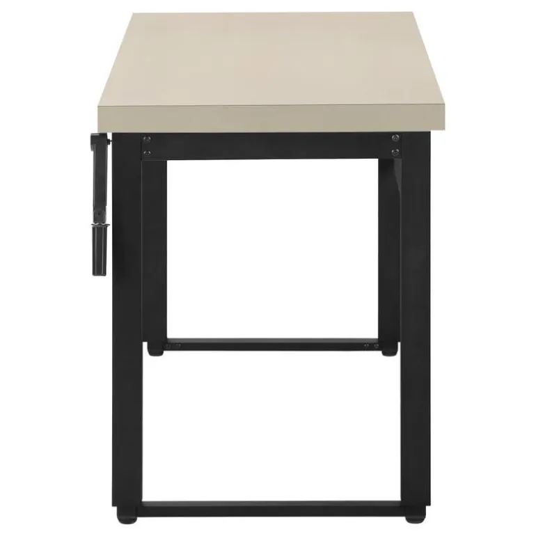Computer desk - adjustable height / standing desk / thick table top - 48"l x - Monarch