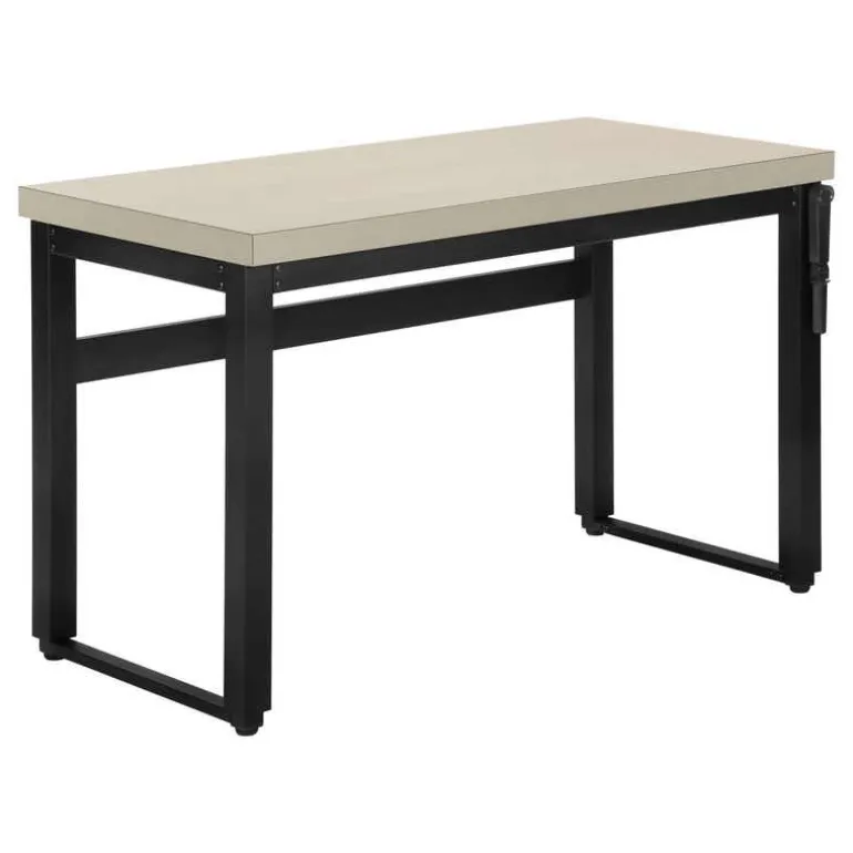 Computer desk - adjustable height / standing desk / thick table top - 48"l x - Monarch