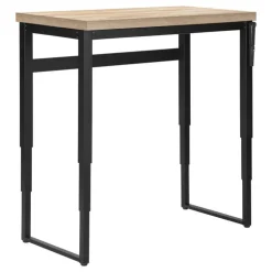Computer desk - adjustable height / standing desk / thick table top - 48