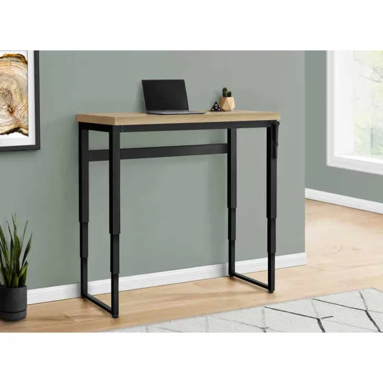 Computer desk - adjustable height / standing desk / thick table top - 48"l x - Monarch