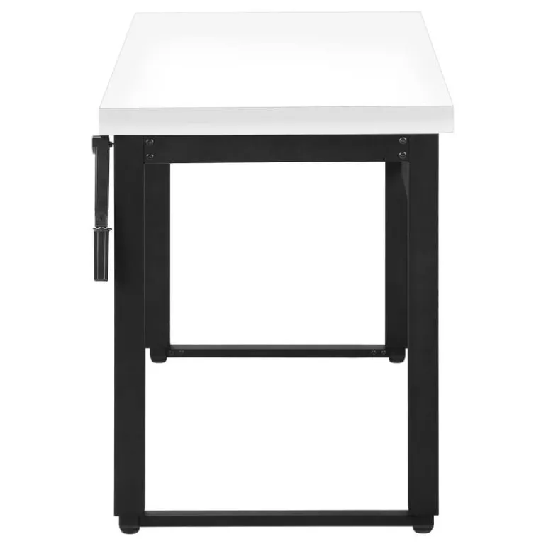 Computer desk - adjustable height / standing desk / thick table top - 48"l x - Monarch