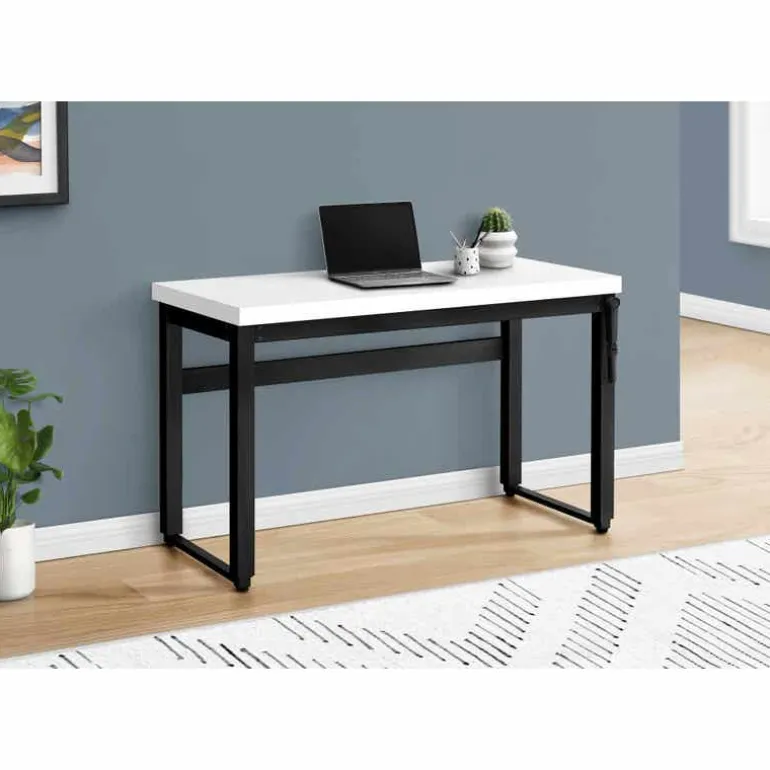 Computer desk - adjustable height / standing desk / thick table top - 48"l x - Monarch