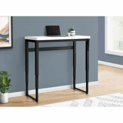 Computer desk - adjustable height / standing desk / thick table top - 48