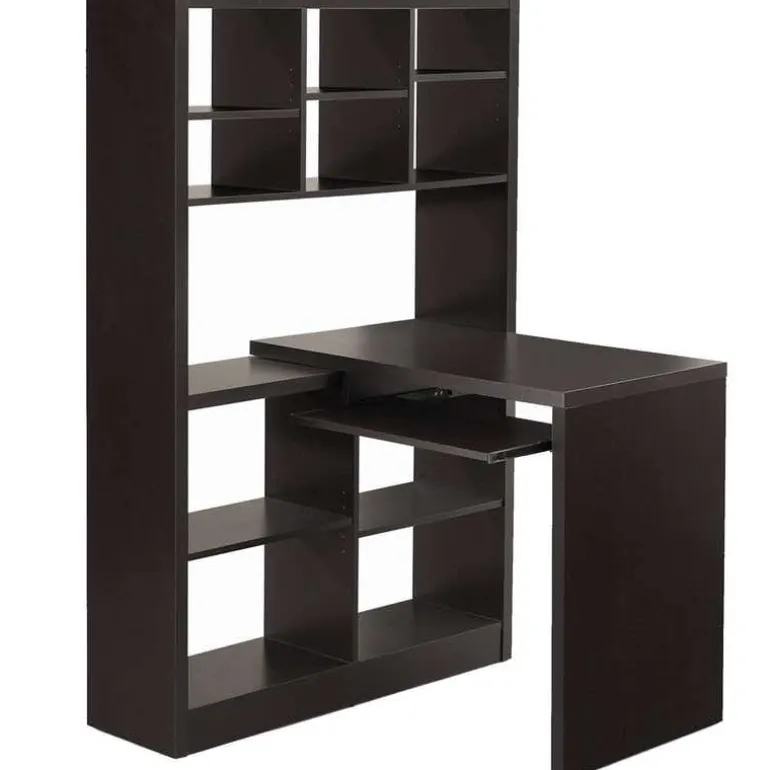 Computer desk - espresso left or right facing corner - Monarch