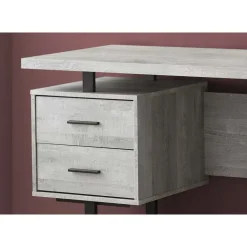 Computer desk / grey - Monarch