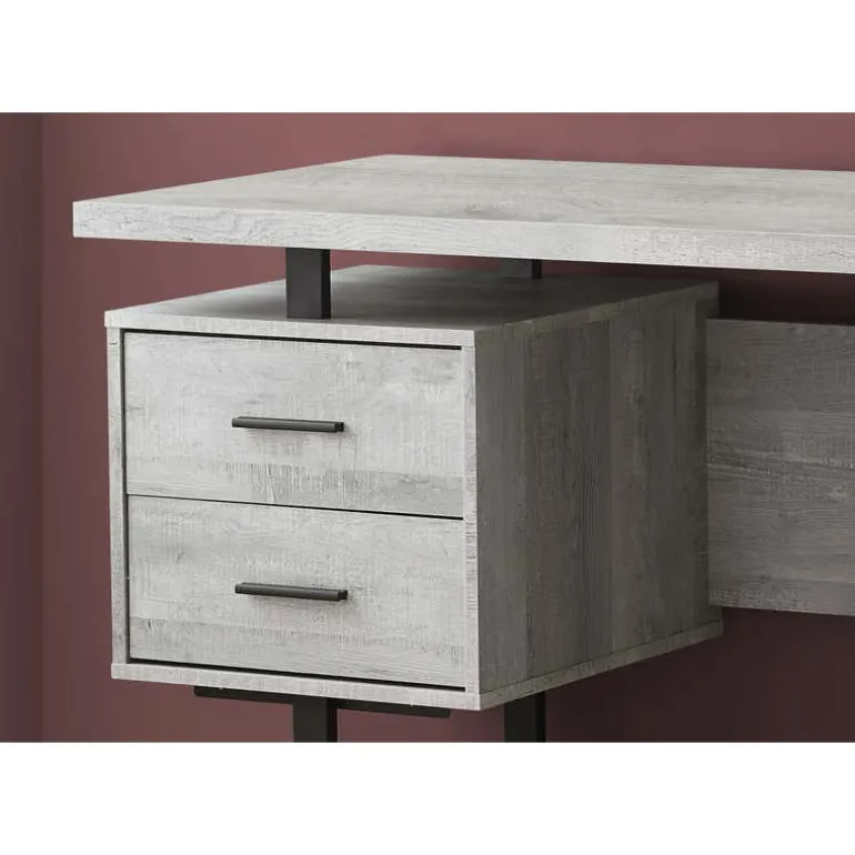 Computer desk / grey - Monarch