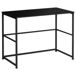 Computer desk - 40"l / black / black metal - Monarch