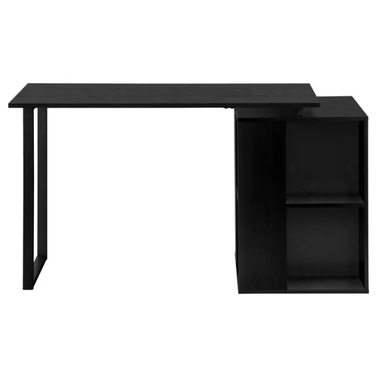 Computer desk - 55"l / black oak left or right facing - Monarch