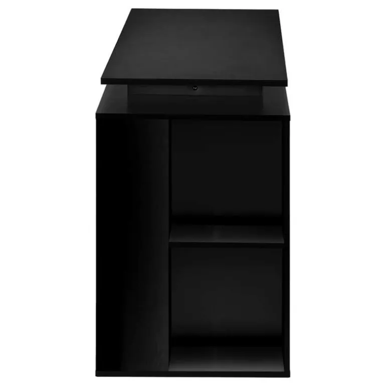 Computer desk - 55"l / black oak left or right facing - Monarch