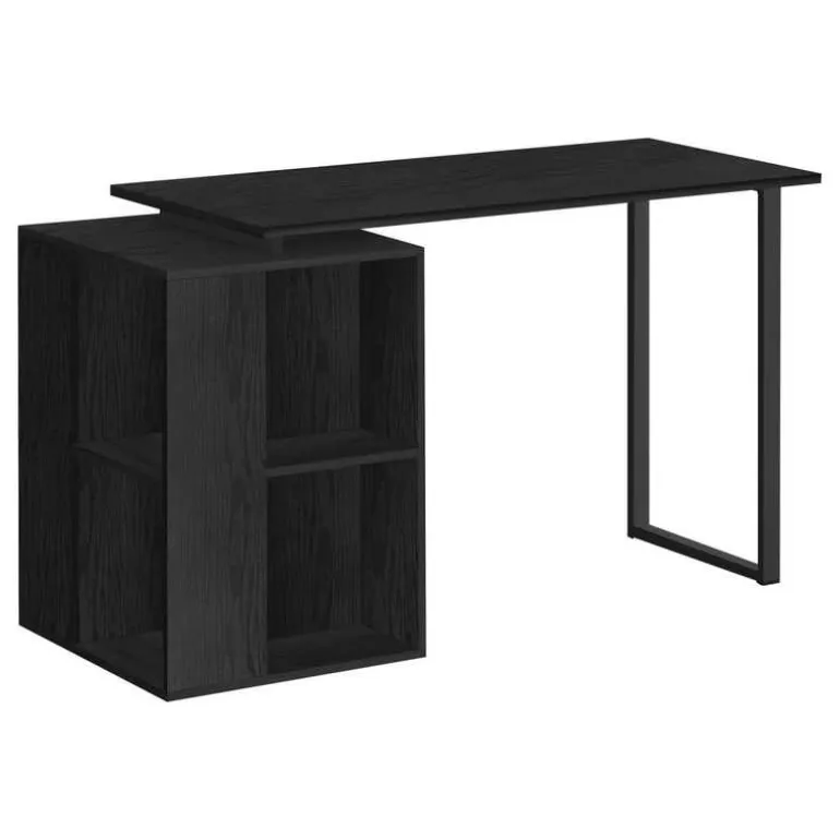 Computer desk - 55"l / black oak left or right facing - Monarch