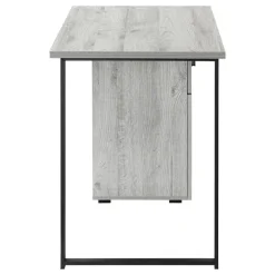Computer desk - 48"l / grey left or right facing - Monarch