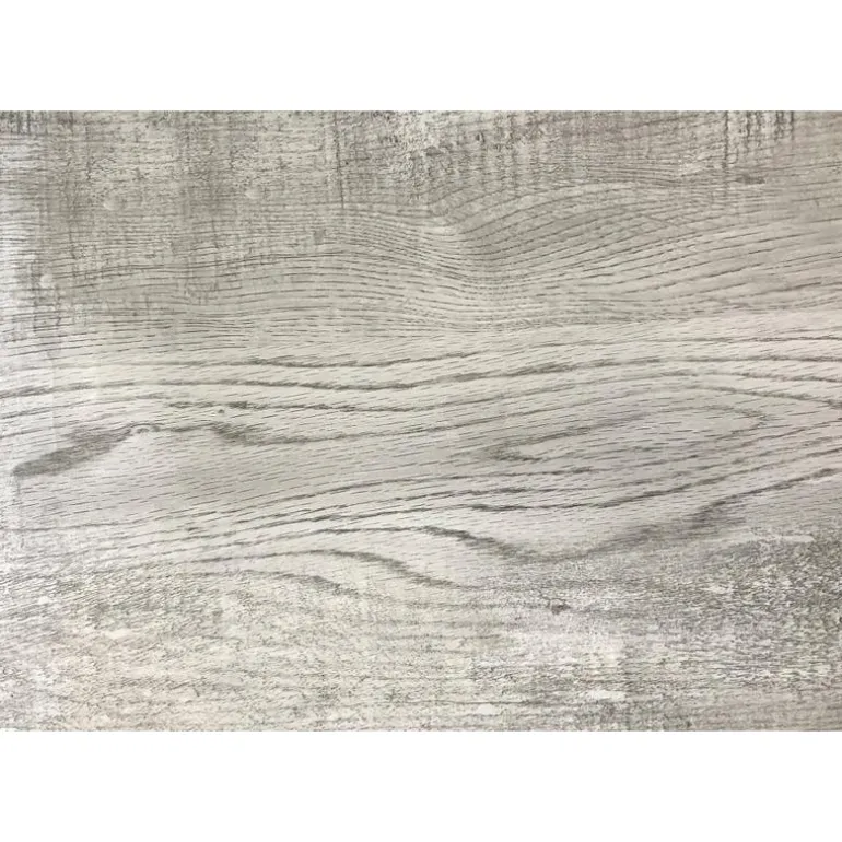 Computer desk - 48"l / grey reclaimed wood / glass panels - Monarch