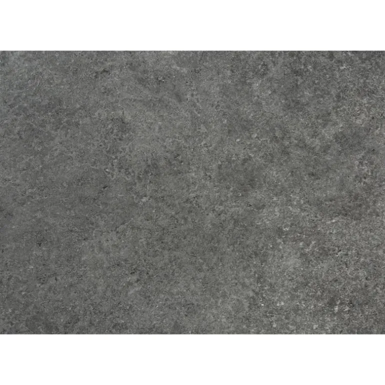 Computer desk - 42"l / grey stone-look / black metal - Monarch