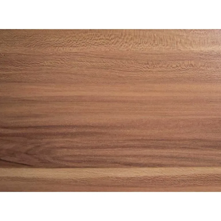 Computer desk - 60"l / walnut / silver metal - Monarch