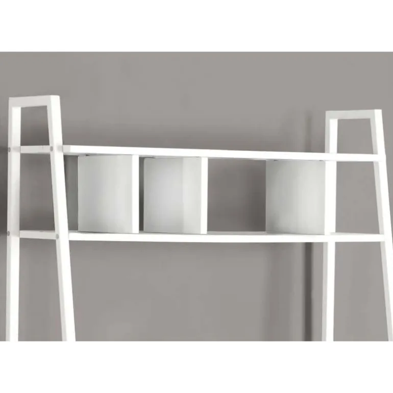 Computer desk - 32"l / white top / white metal - Monarch