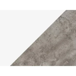Computer desk - l-shaped / corner / 3 drawers / metal legs / reversible - 71" - Monarch