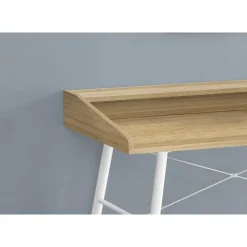 Computer desk - small hutch / 2 storage cubbies / 1 shelf - 48