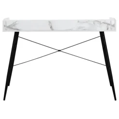 Computer desk - small hutch / 2 storage cubbies / 1 shelf - 48