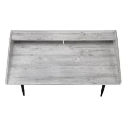 Computer desk - small hutch / 2 storage cubbies / 1 shelf - 48