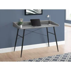 Computer desk - small hutch / 2 storage cubbies / 1 shelf - 48