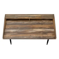 Computer desk - small hutch / 2 storage cubbies / 1 shelf - 48