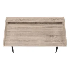 Computer desk - small hutch / 2 storage cubbies / 1 shelf - 48