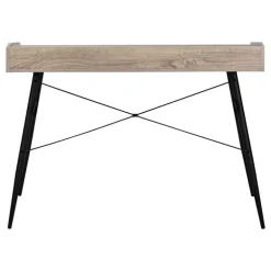 Computer desk - small hutch / 2 storage cubbies / 1 shelf - 48
