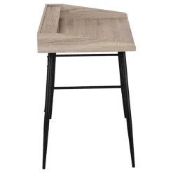 Computer desk - small hutch / 2 storage cubbies / 1 shelf - 48