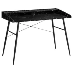 Computer desk - small hutch / 2 storage cubbies / 1 shelf - 48